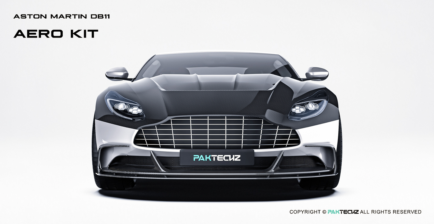Aston Martin DB11 Paktechz Lower Front Splitter